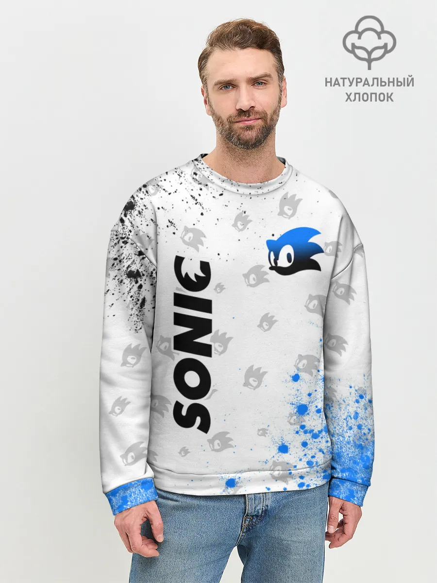 Мужской свитшот базовый / СОНИК / SONIC
