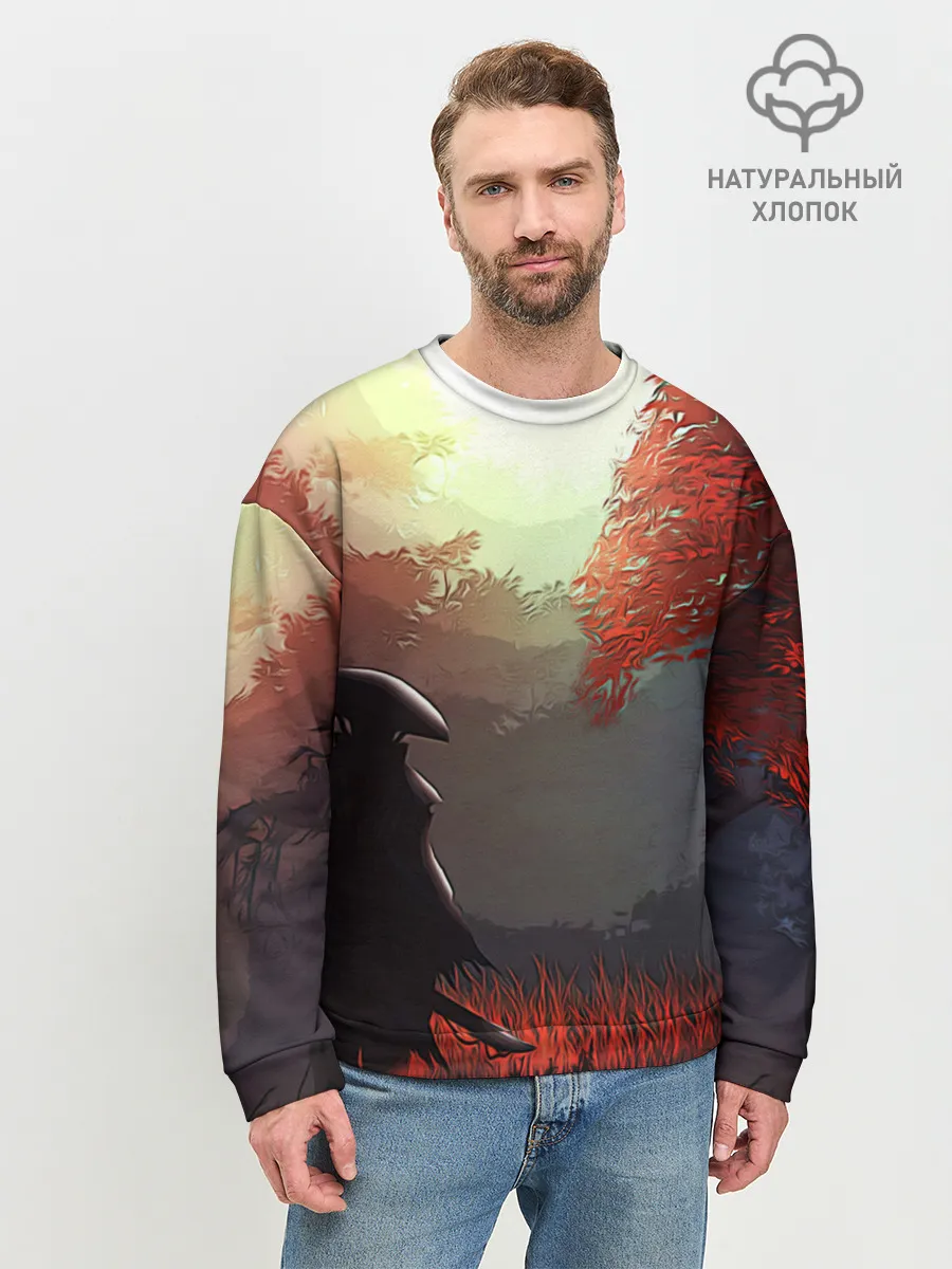 Мужской свитшот базовый / Самурай