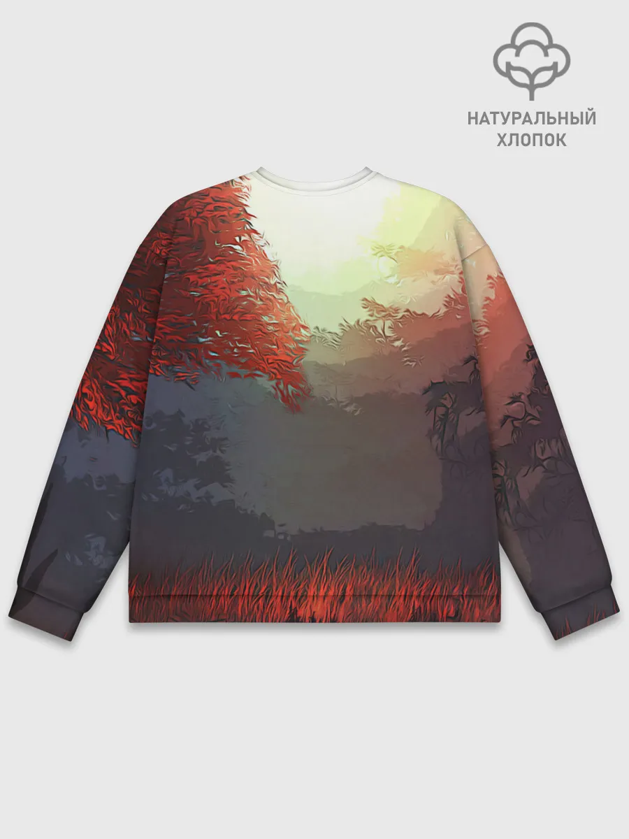 Мужской свитшот базовый / Самурай