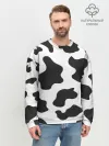 Мужской свитшот базовый / COW PRINT