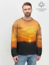 Мужской свитшот базовый / Закат