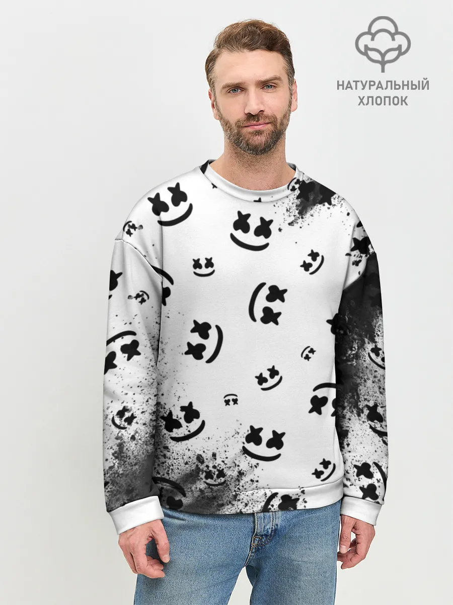 Мужской свитшот базовый / MARSHMELLO / МАРШМЕЛЛОУ