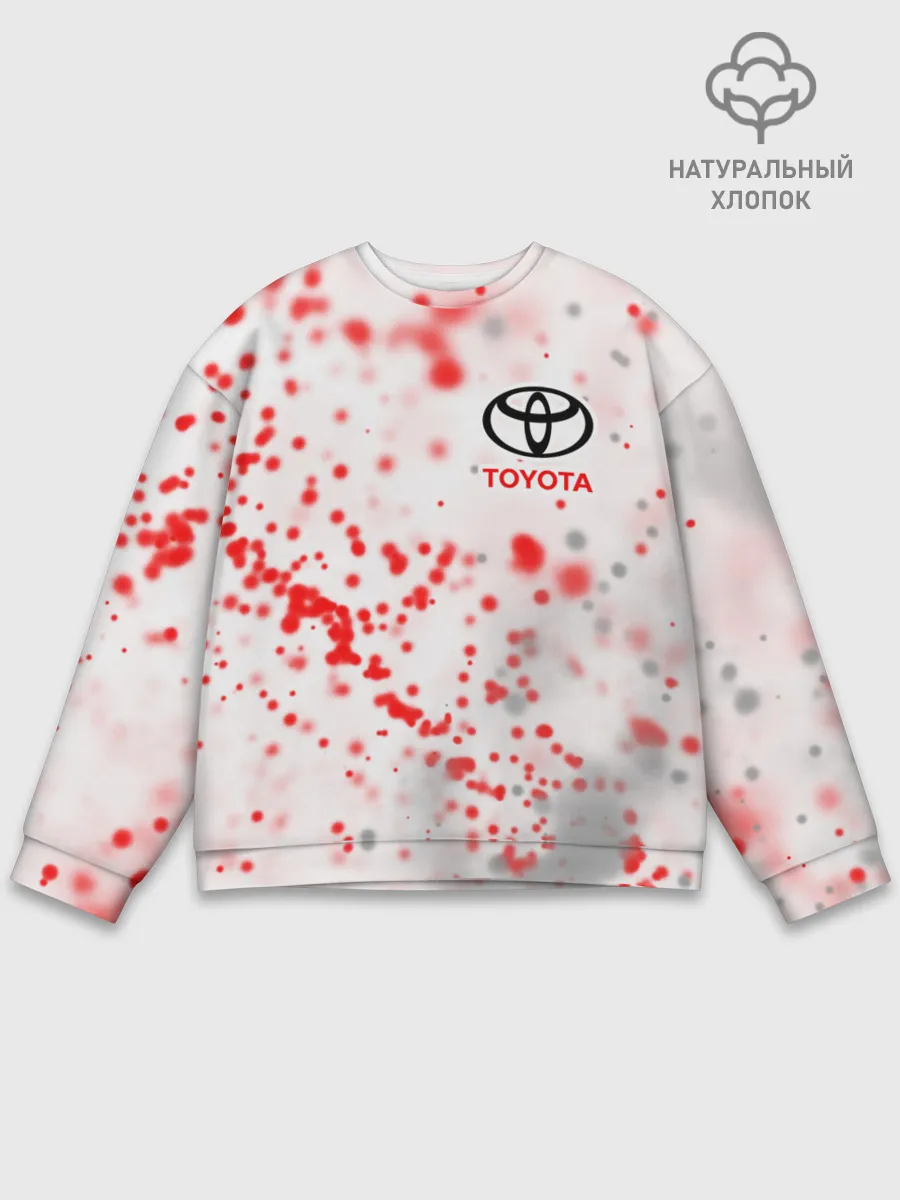 Мужской свитшот базовый / TOYOTA / ТОЙОТА