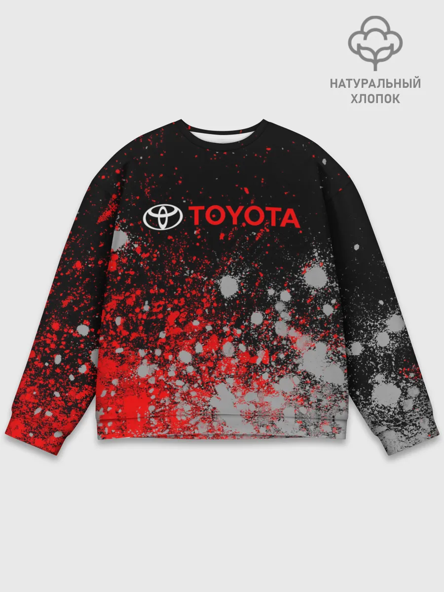 Мужской свитшот базовый / TOYOTA / ТОЙОТА