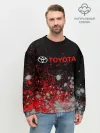 Мужской свитшот базовый / TOYOTA / ТОЙОТА