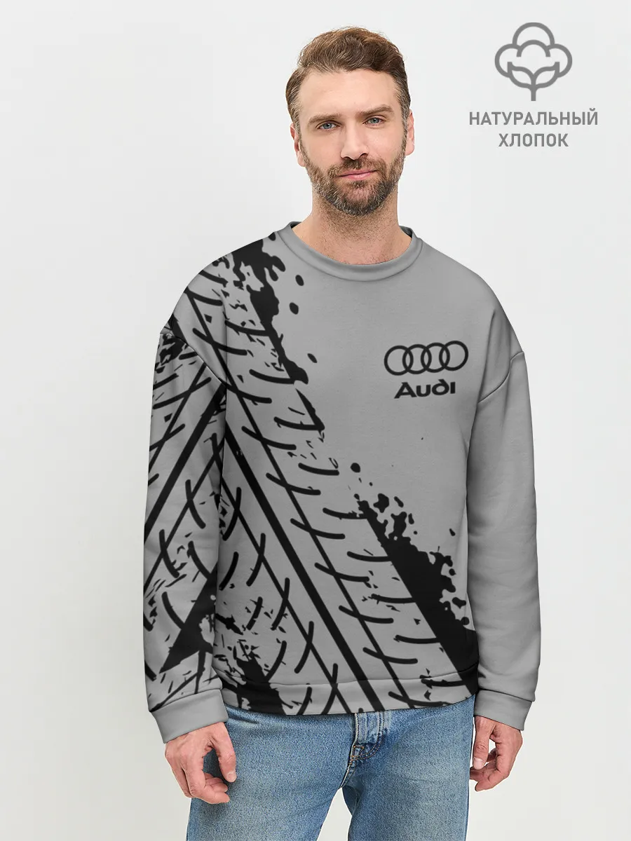 Мужской свитшот базовый / AUDI / АУДИ