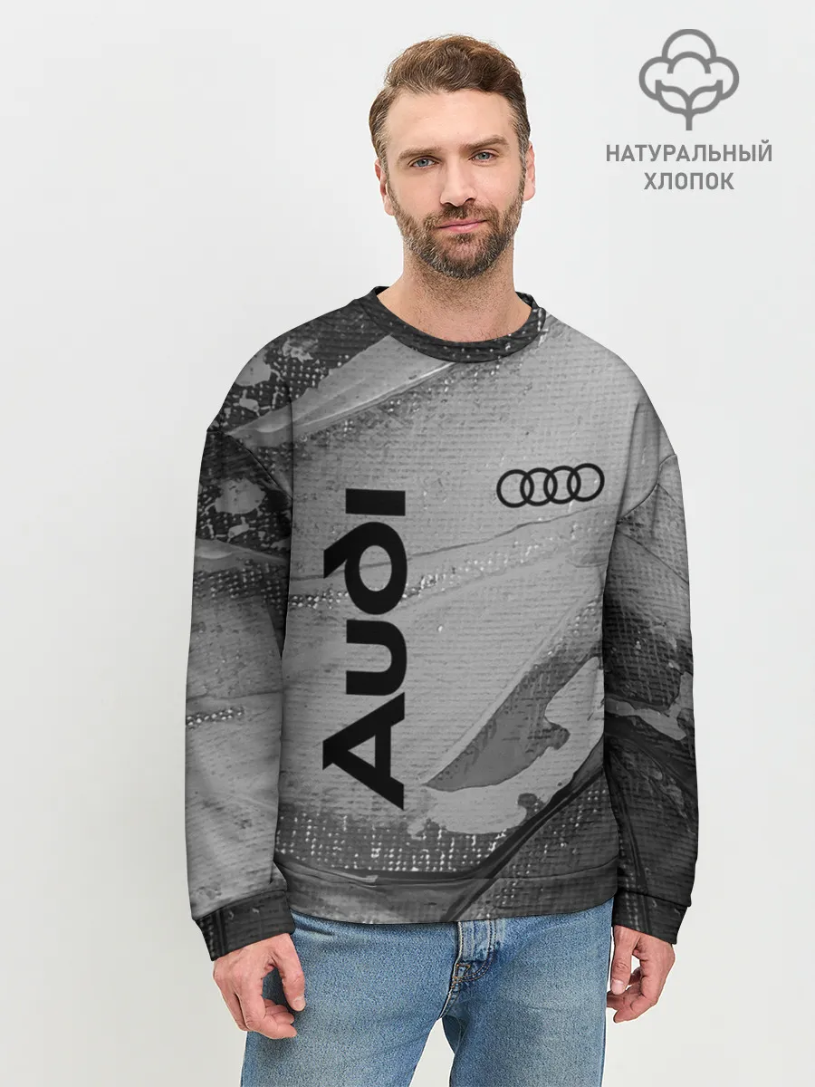Мужской свитшот базовый / AUDI / АУДИ