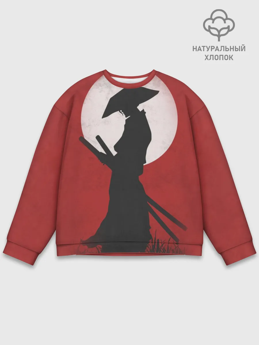 Мужской свитшот базовый / Last samurai
