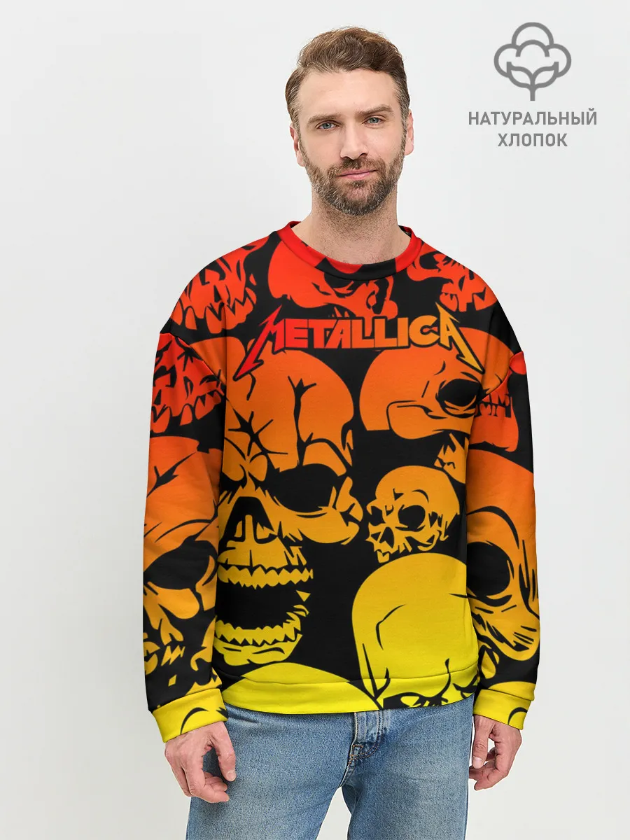 Мужской свитшот базовый / Metallica