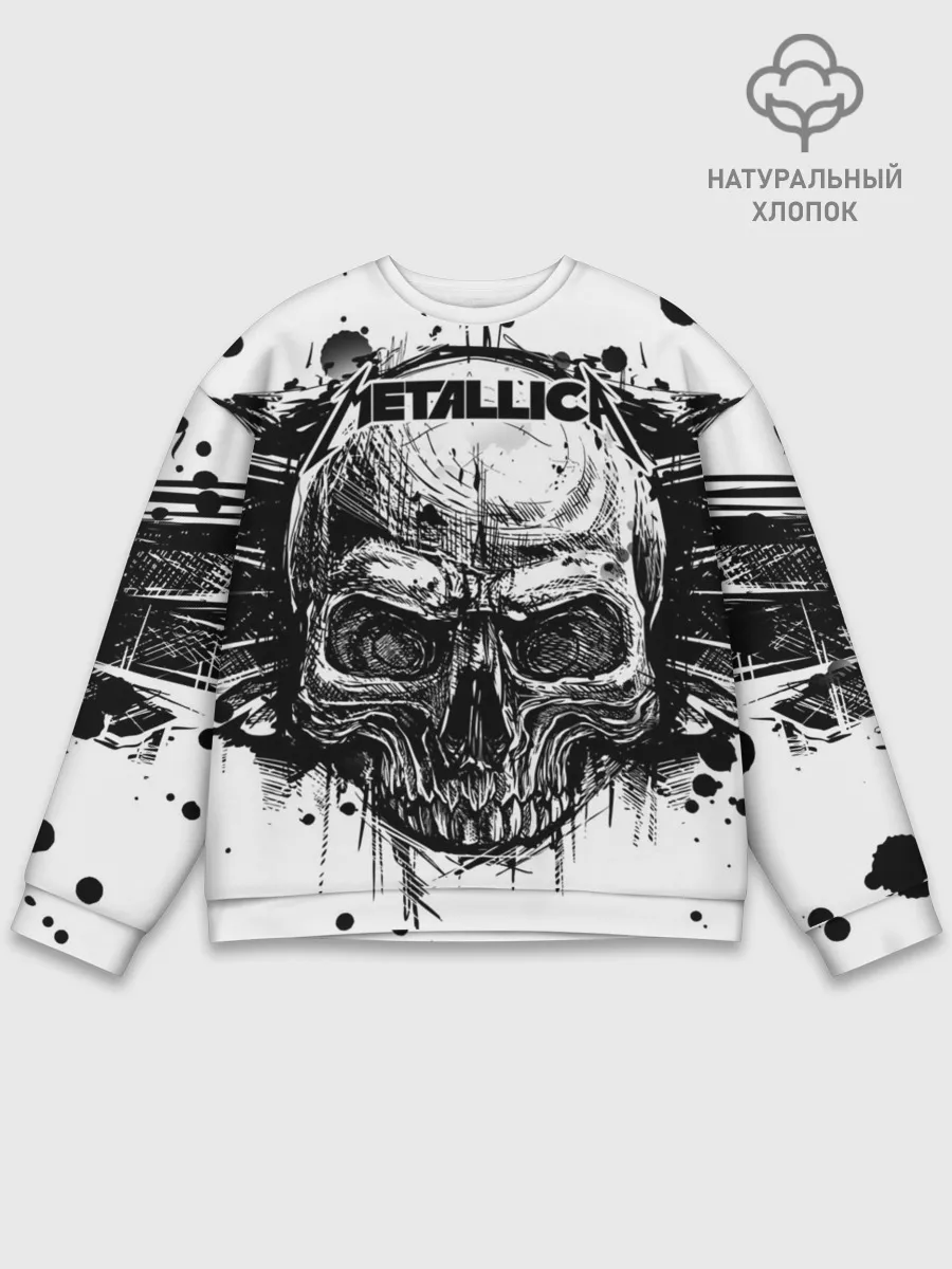 Мужской свитшот базовый / Metallica