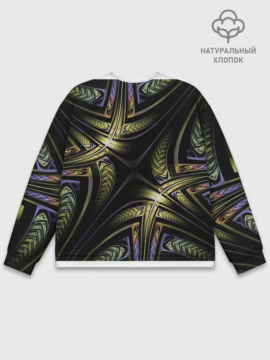 Мужской свитшот базовый / Абстракция