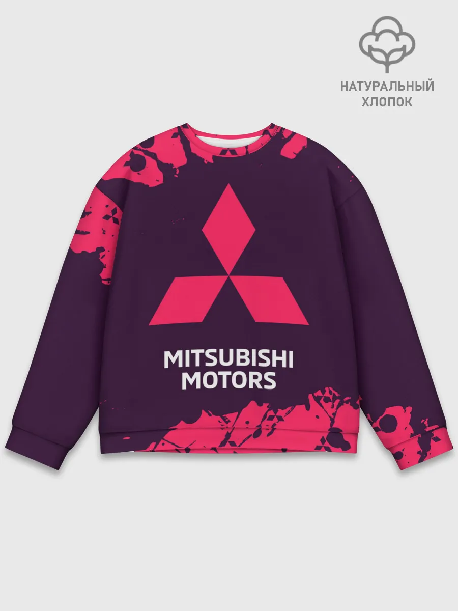 Мужской свитшот базовый / MITSUBISHI / МИТСУБИСИ