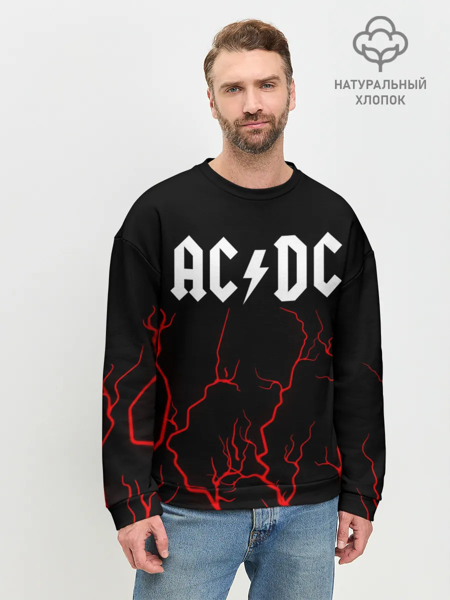 Мужской свитшот базовый / AC DС