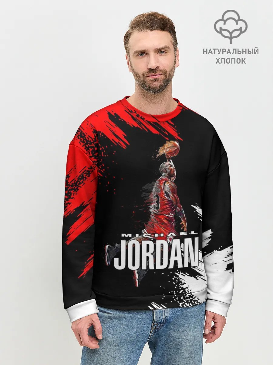 Мужской свитшот базовый / MICHAEL JORDAN