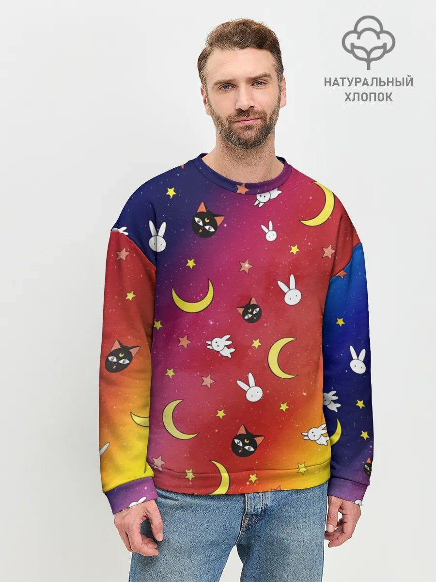 Мужской свитшот базовый / SAILOR MOON