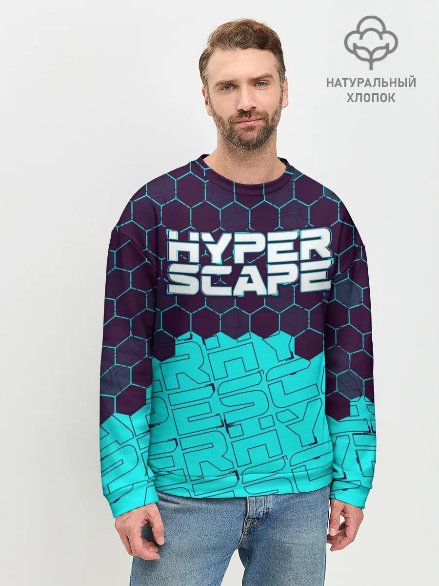 Мужской свитшот базовый / HYPER SCAPE / ХАЙПЕР СКЕЙП