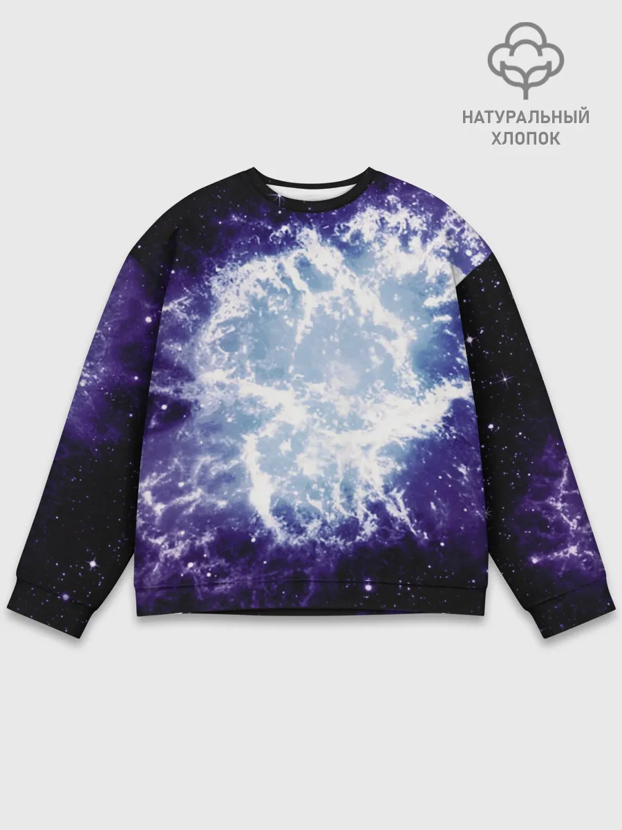 Мужской свитшот базовый / Galaxy