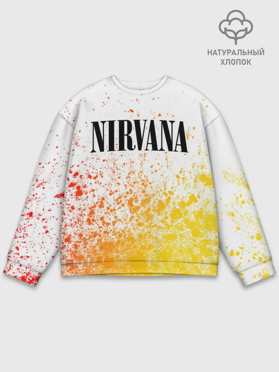 Мужской свитшот базовый / NIRVANA / НИРВАНА