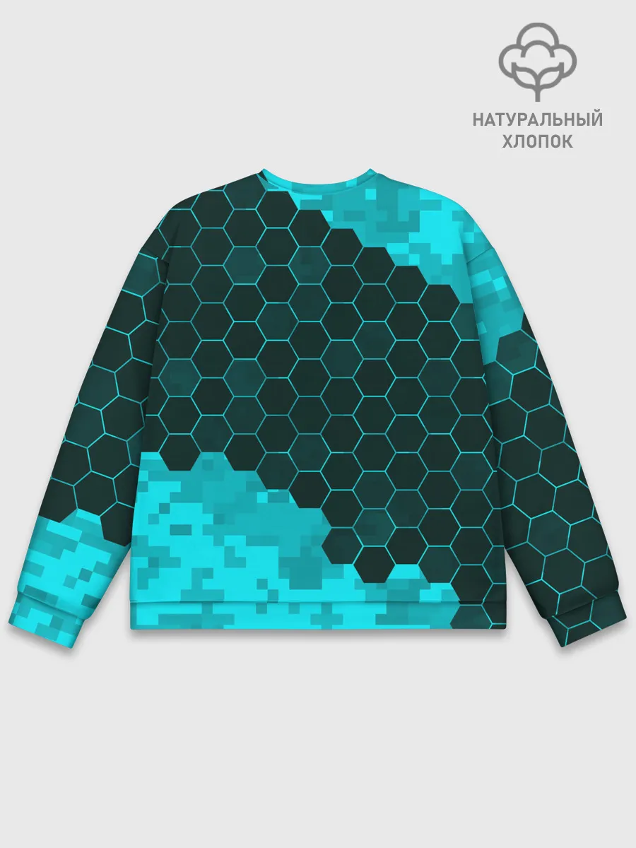 Мужской свитшот базовый / MINECRAFT / МАЙНКРАФТ