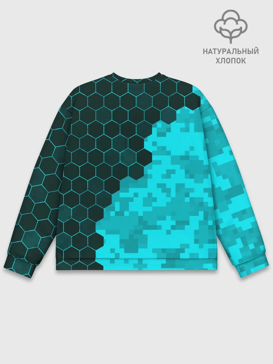 Мужской свитшот базовый / MINECRAFT / МАЙНКРАФТ