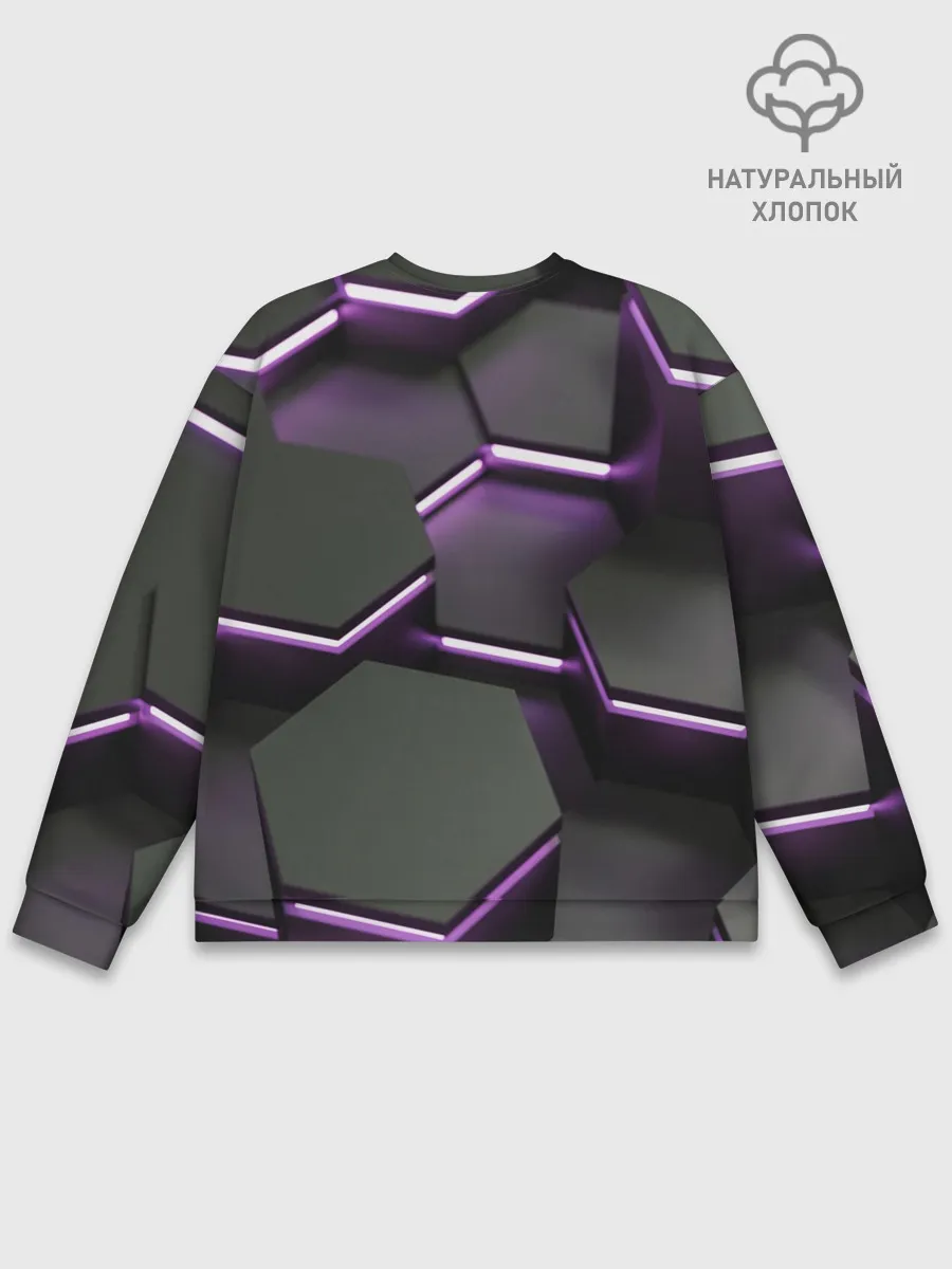 Мужской свитшот базовый / Neon light