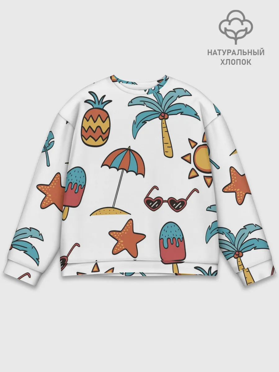 Мужской свитшот базовый / Отпуск