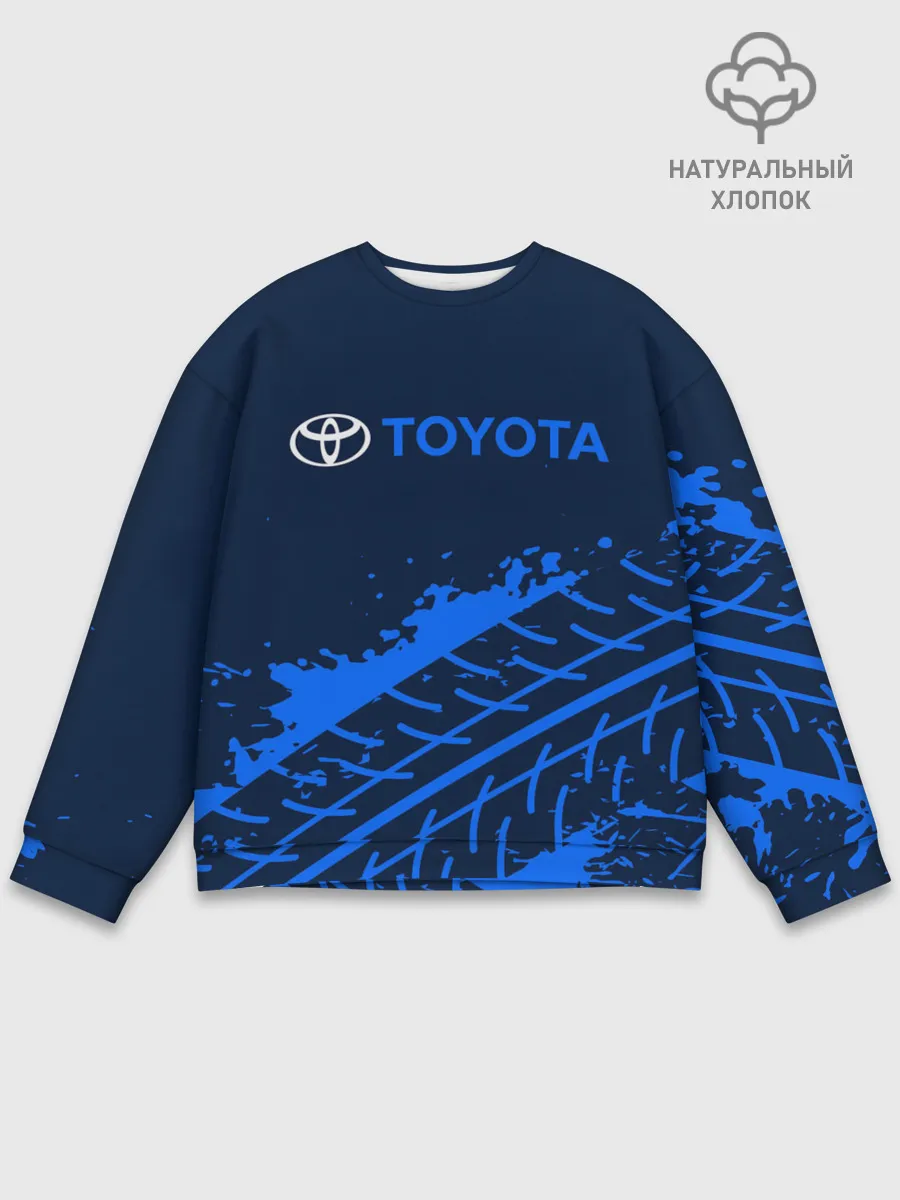 Мужской свитшот базовый / TOYOTA / ТОЙОТА
