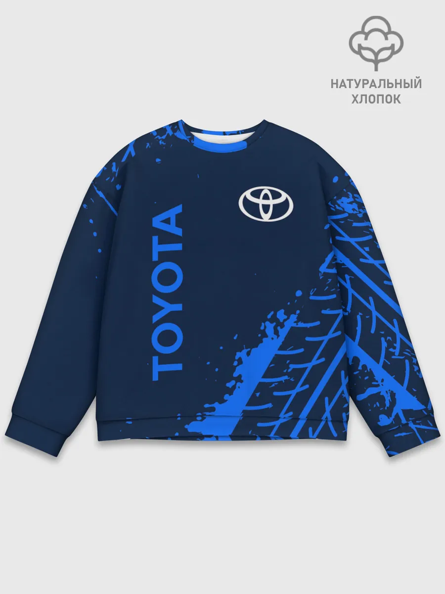 Мужской свитшот базовый / TOYOTA / ТОЙОТА