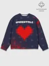 Мужской свитшот базовый / UNDERTALE / АНДЕРТЕЙЛ