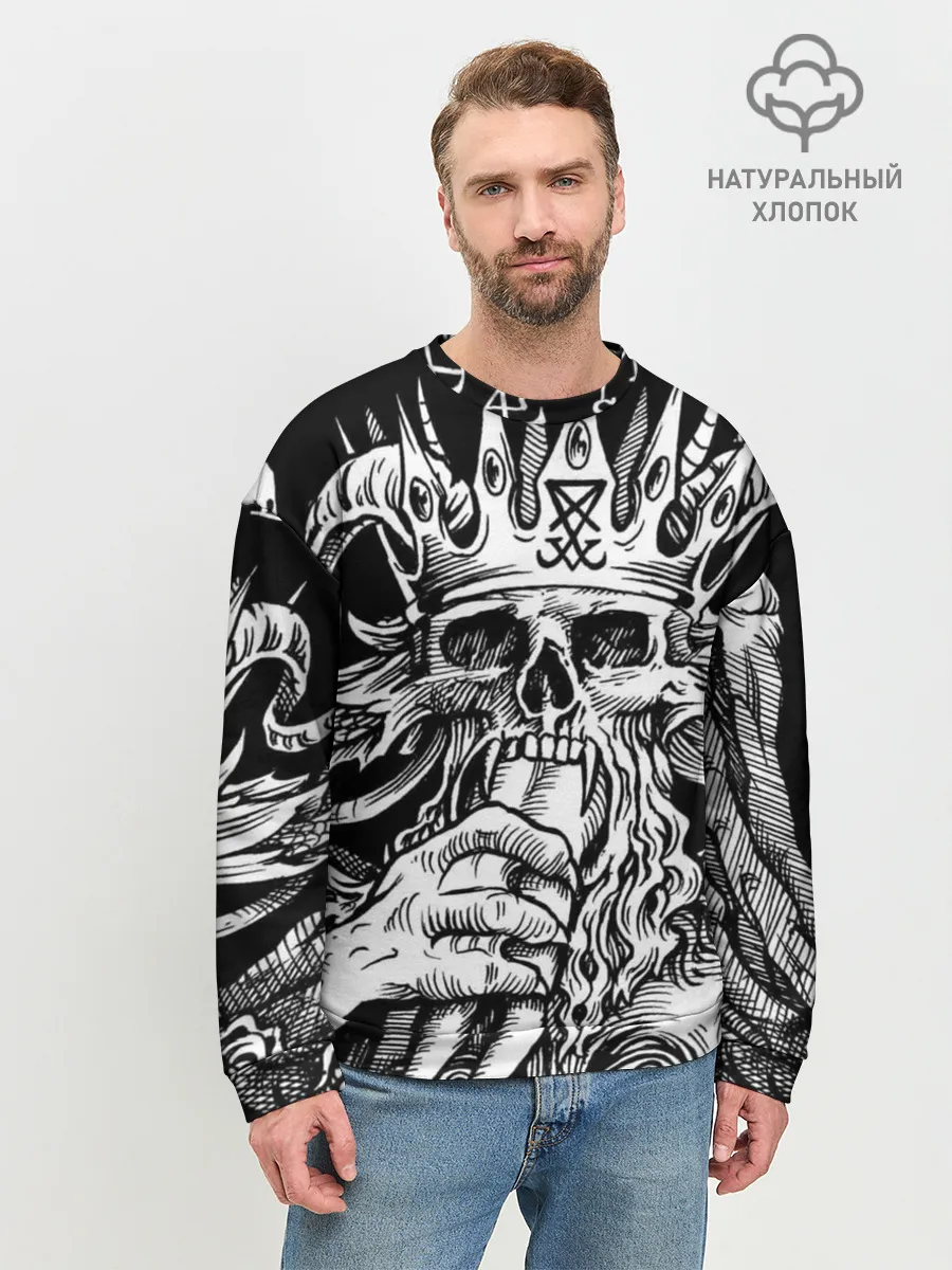 Мужской свитшот базовый / Монстр