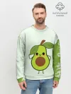 Мужской свитшот базовый / Авокадо