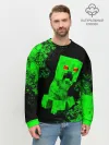 Мужской свитшот базовый / MINECRAFT CREEPER