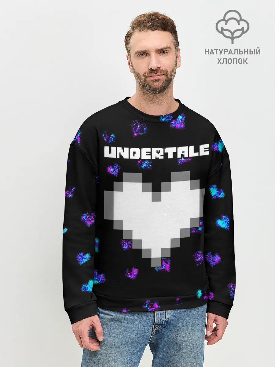 Мужской свитшот базовый / UNDERTALE / АНДЕРТЕЙЛ