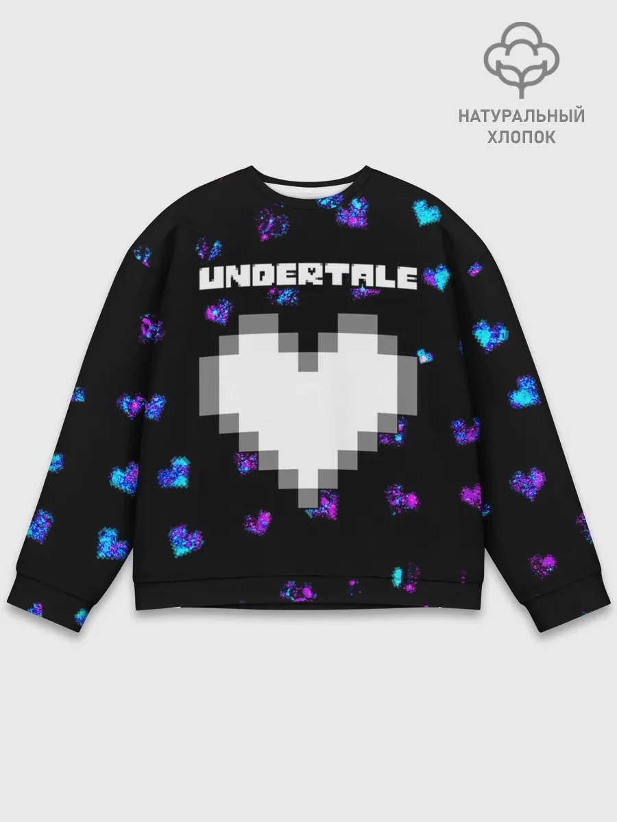 Мужской свитшот базовый / UNDERTALE / АНДЕРТЕЙЛ