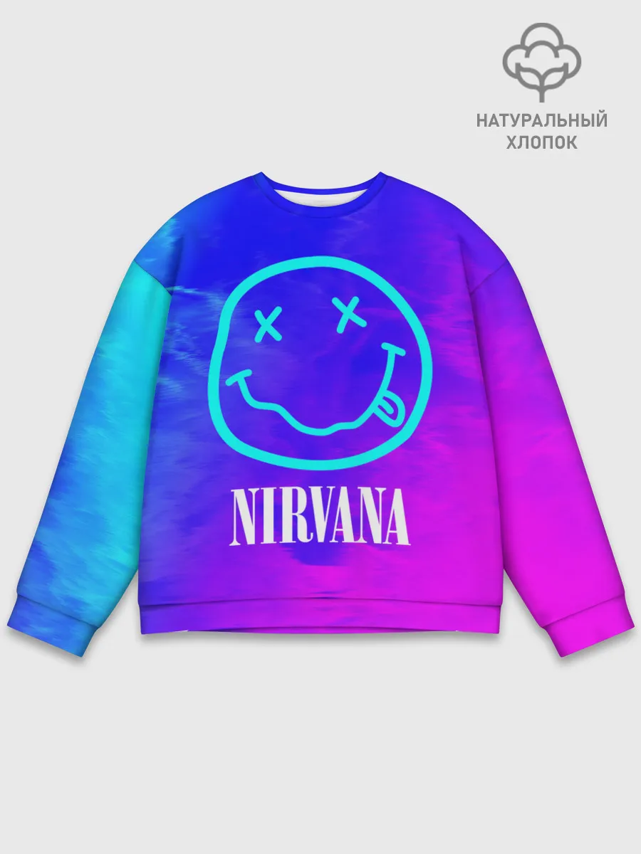 Мужской свитшот базовый / NIRVANA / НИРВАНА