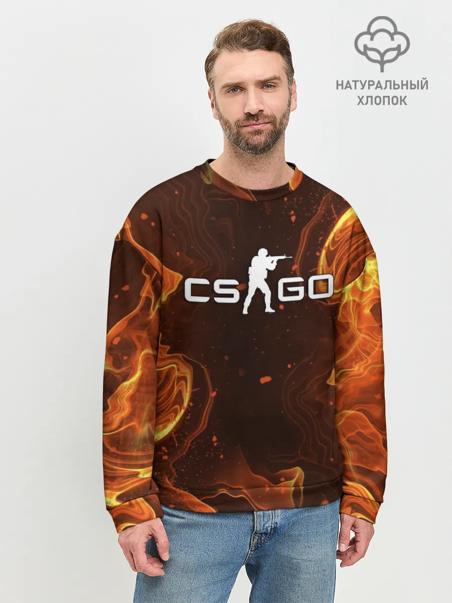 Мужской свитшот базовый / COUNTER STRIKE