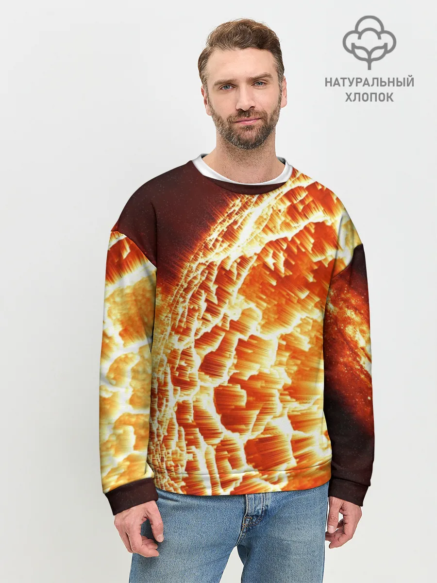 Мужской свитшот базовый / Космический объект