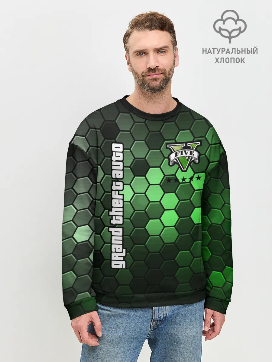 Мужской свитшот базовый / GTA 5 / ГТА 5