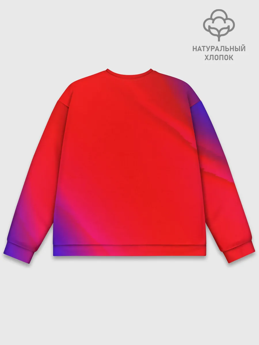 Мужской свитшот базовый / РОССИЯ / RUSSIA