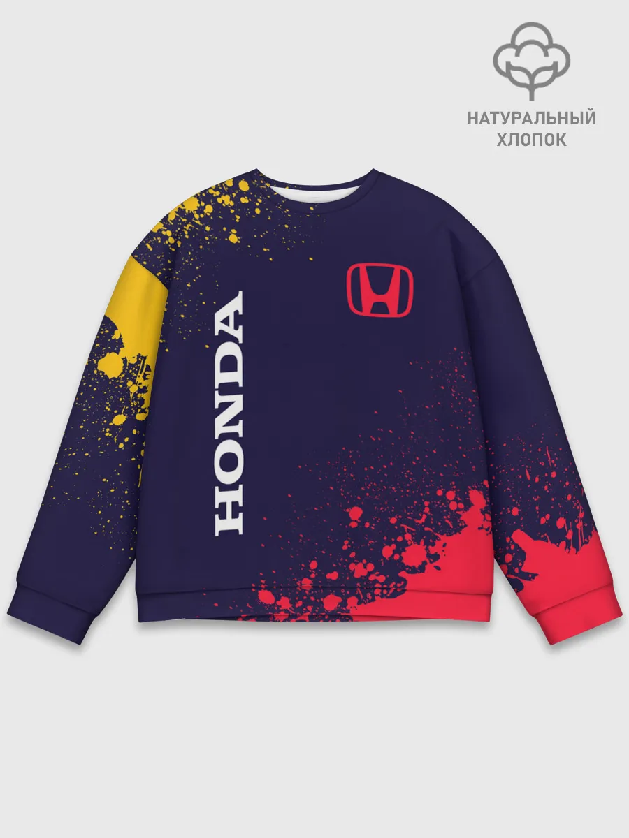 Мужской свитшот базовый / HONDA / ХОНДА