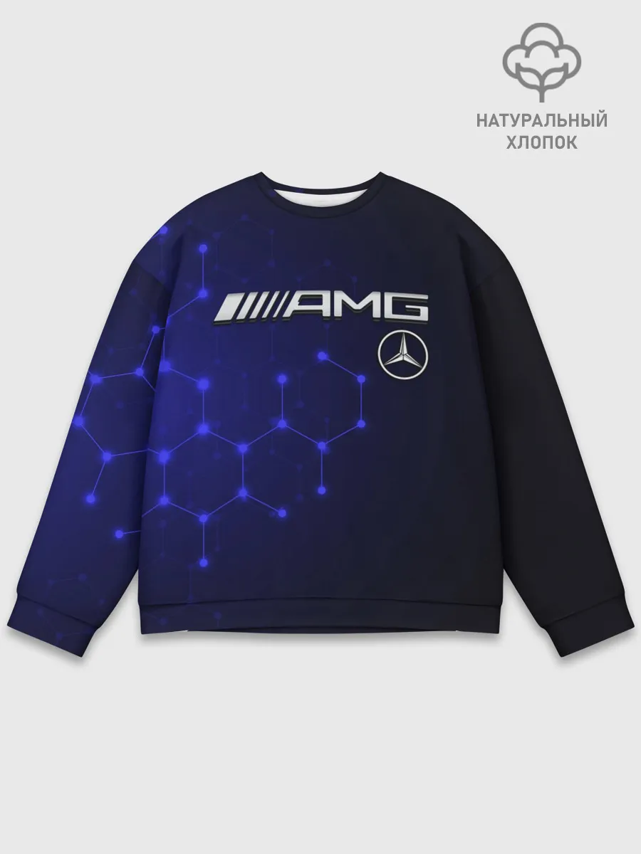 Мужской свитшот базовый / MERCEDES
