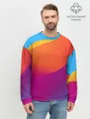 Мужской свитшот базовый / ТЕКСТУРА ГРАДИЕНТА