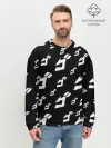 Мужской свитшот базовый / Паттерн ДжоДжо ЧБ