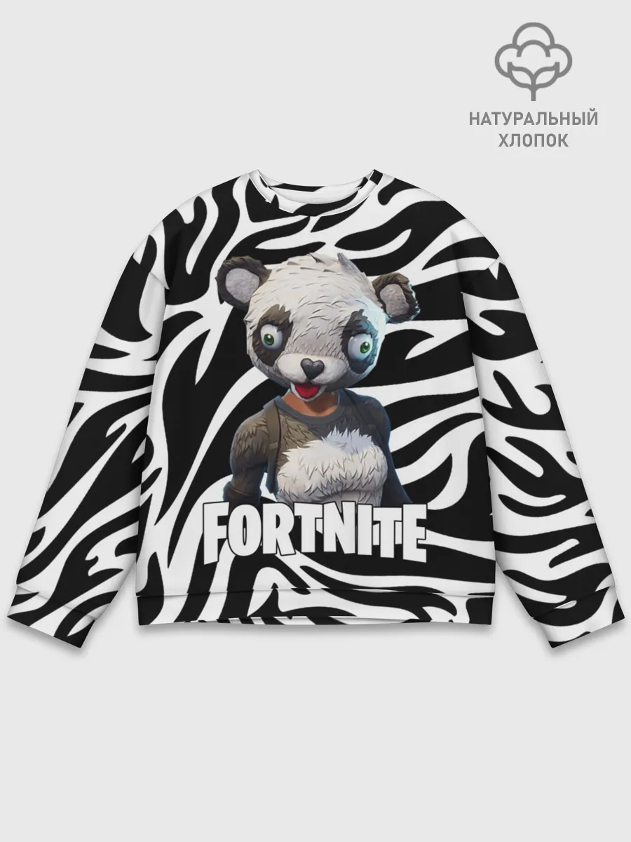 Мужской свитшот базовый / Fortnite | Panda