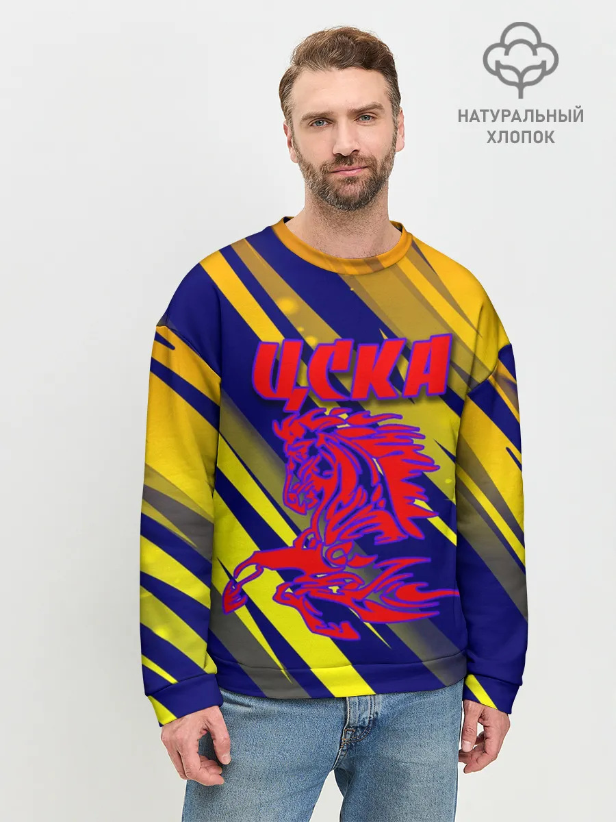 Мужской свитшот базовый / CSKA | ЦСКА