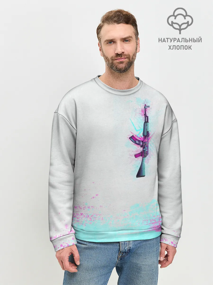 Мужской свитшот базовый / Countre Strike weapon