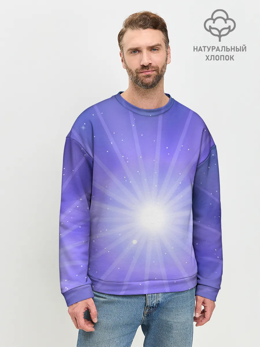 Мужской свитшот базовый / Космос