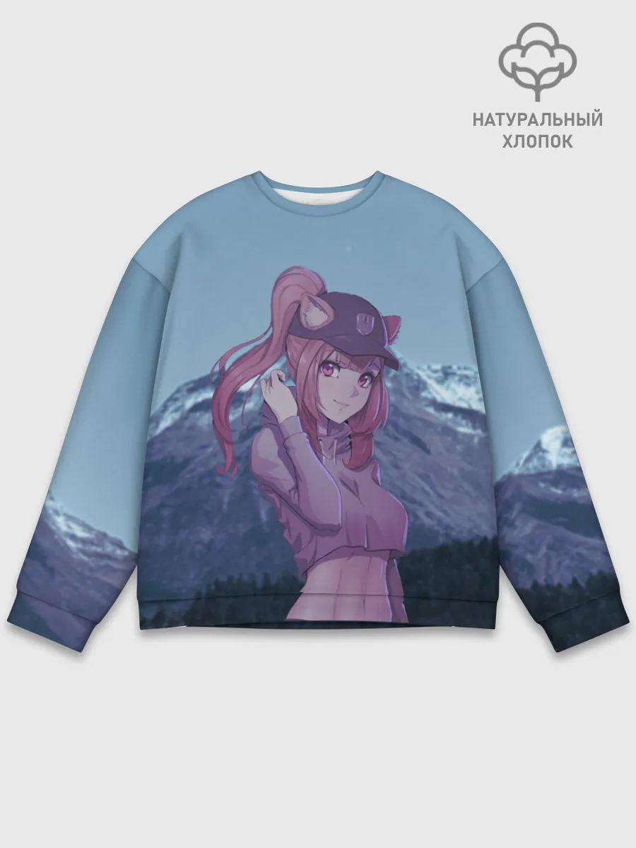 Мужской свитшот базовый / Рафталия