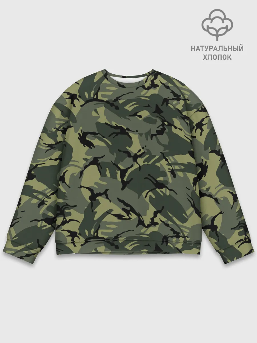 Мужской свитшот базовый / Камуфляж