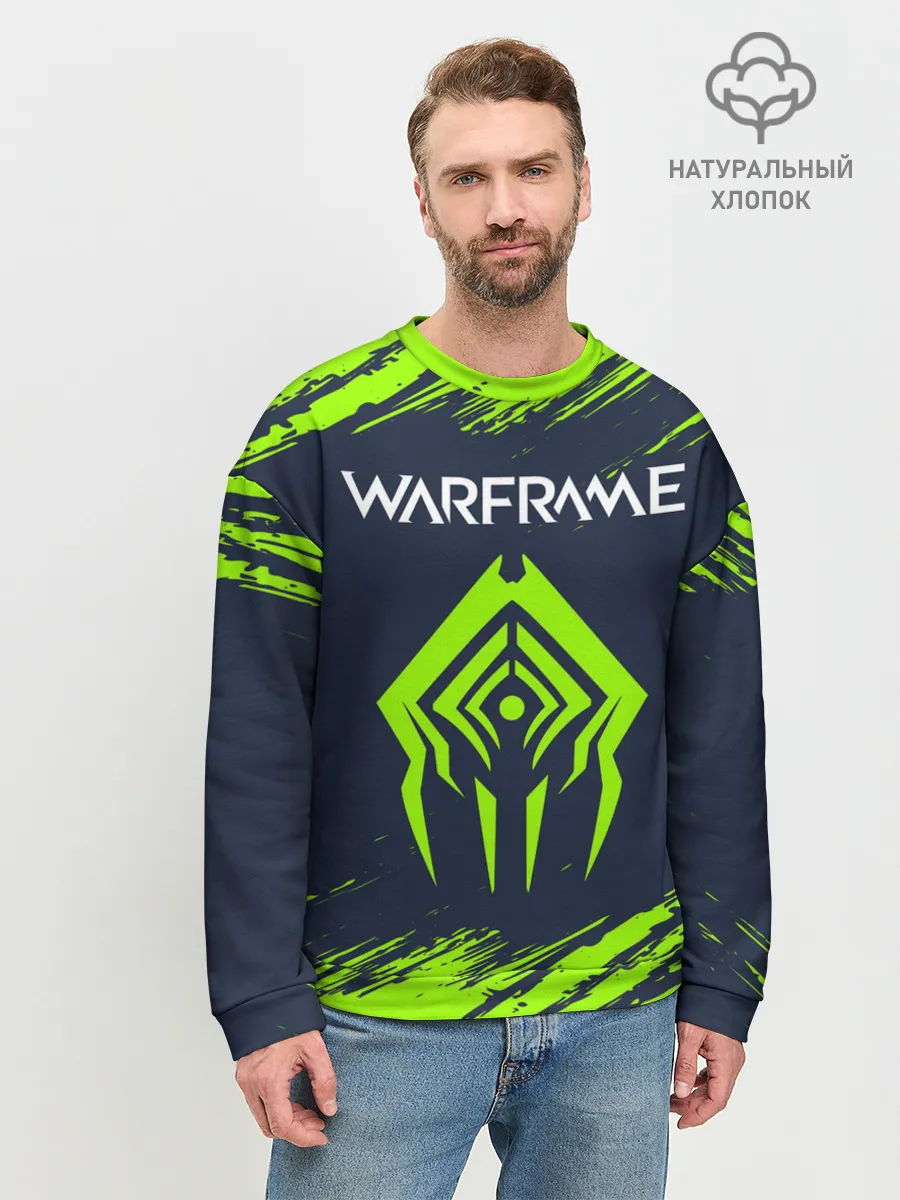 Мужской свитшот базовый / WARFRAME / ВАРФРЕЙМ